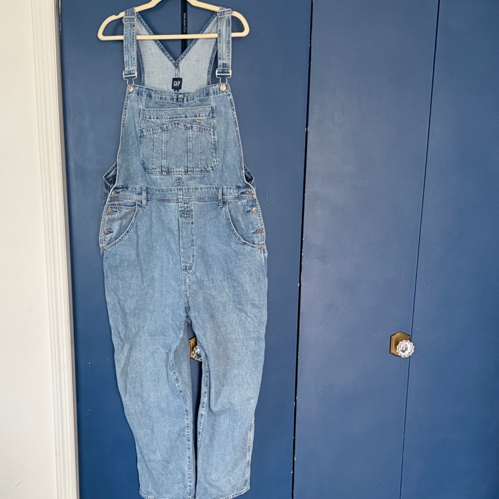 Gap denim overalls